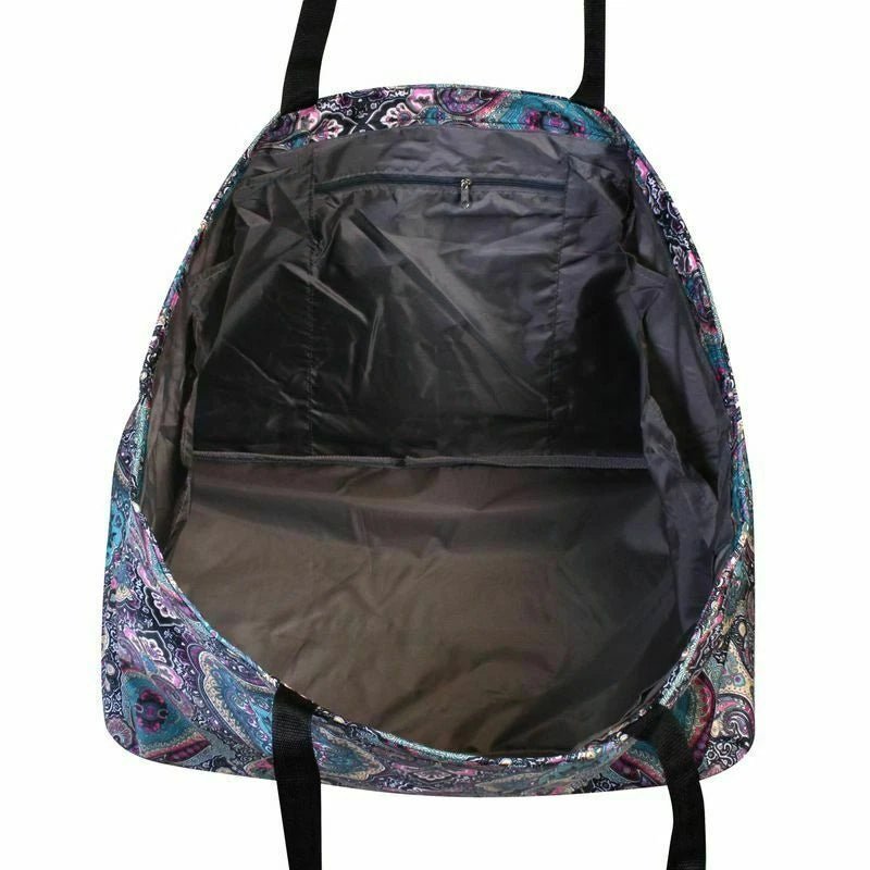 Blue Bohemian Rhapsody Paisley Large Ultimate Utility Tailgate Tote Bag XL All Purpose - Style For You