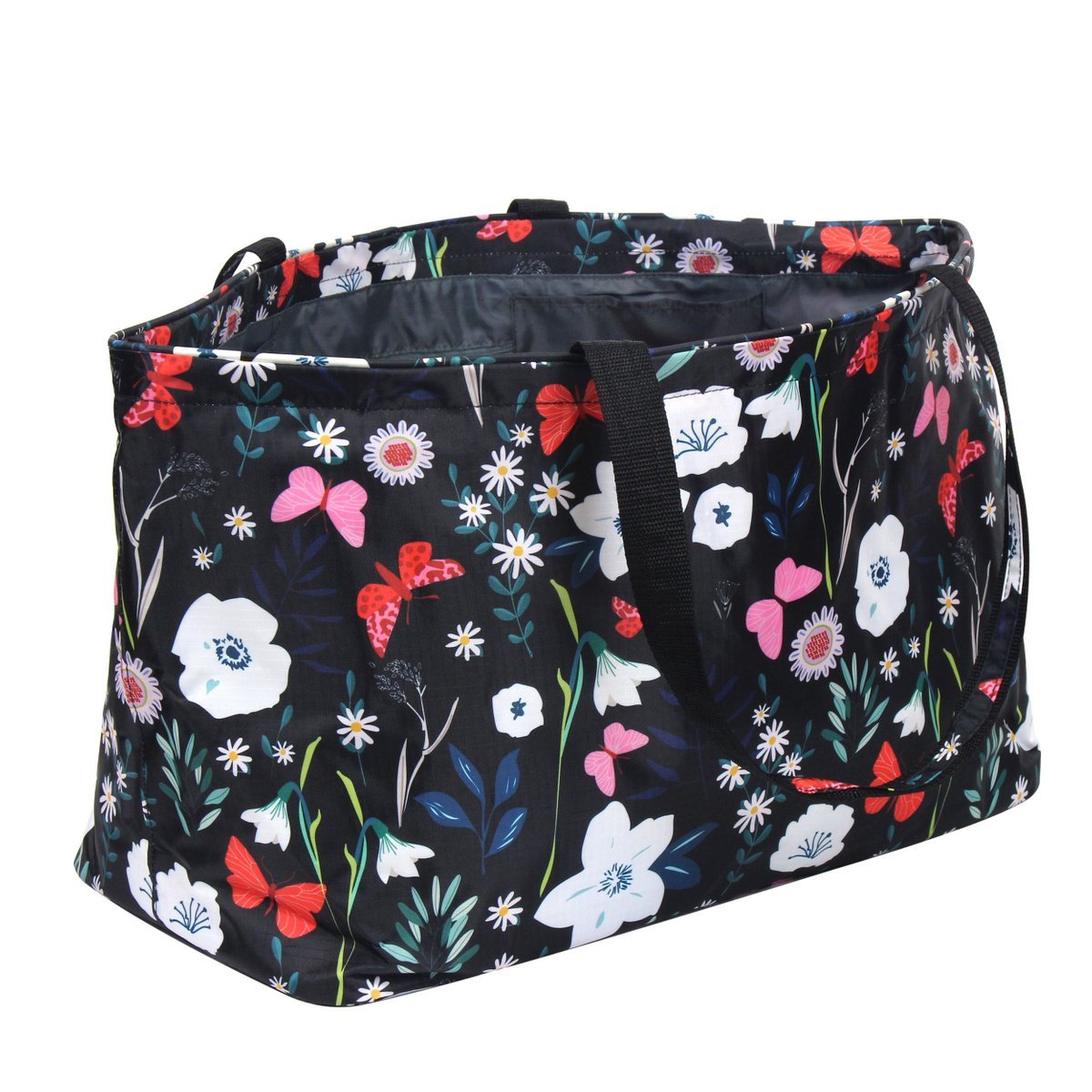 Butterfly Garden Floral Large Ultimate Utility Tailgate Tote Bag XL All Purpose - Style For You