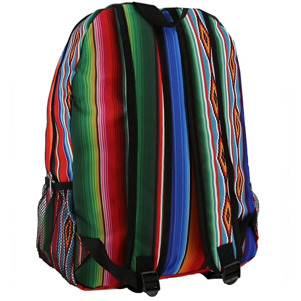 Southwest Serape Large Backpack School & Travel Adjustable Shoulder Strap Bag - Style For You