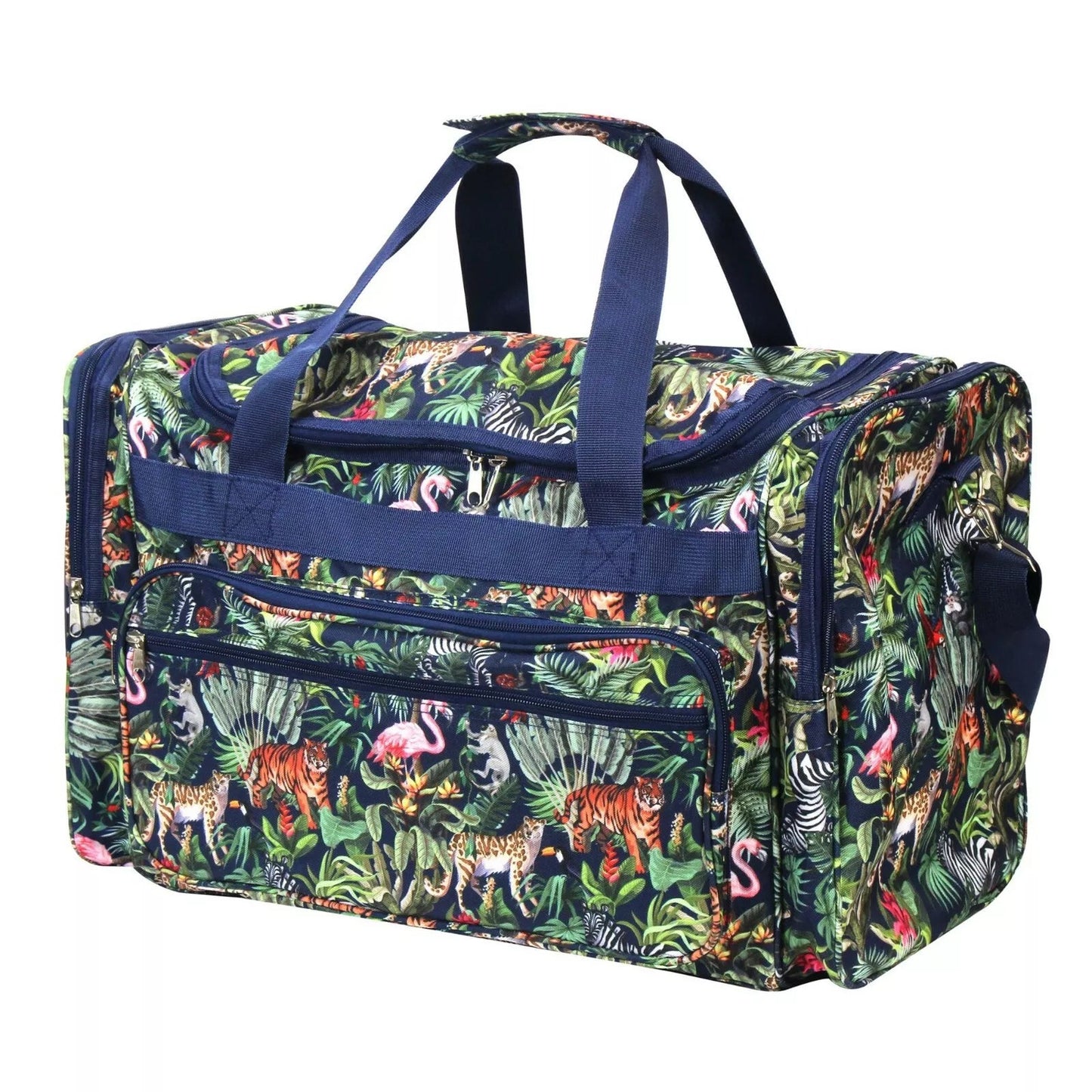 Tropical Jungle Animal Duffel Bag – Large Travel, Gym & Weekend Carry - On - Style For You