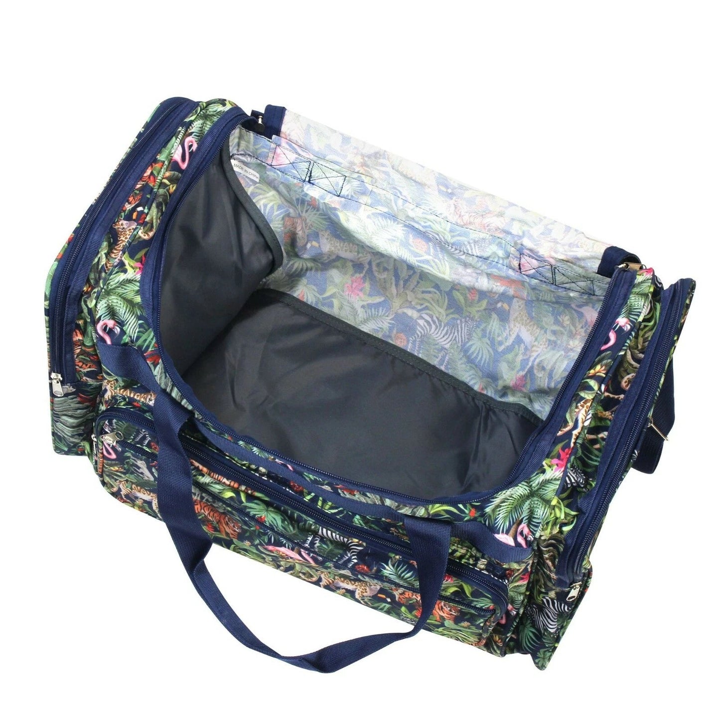 Tropical Jungle Animal Duffel Bag – Large Travel, Gym & Weekend Carry - On - Style For You