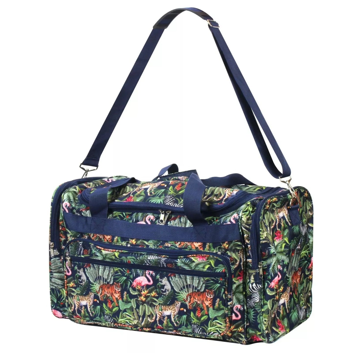 Tropical Jungle Animal Duffel Bag – Large Travel, Gym & Weekend Carry - On - Style For You