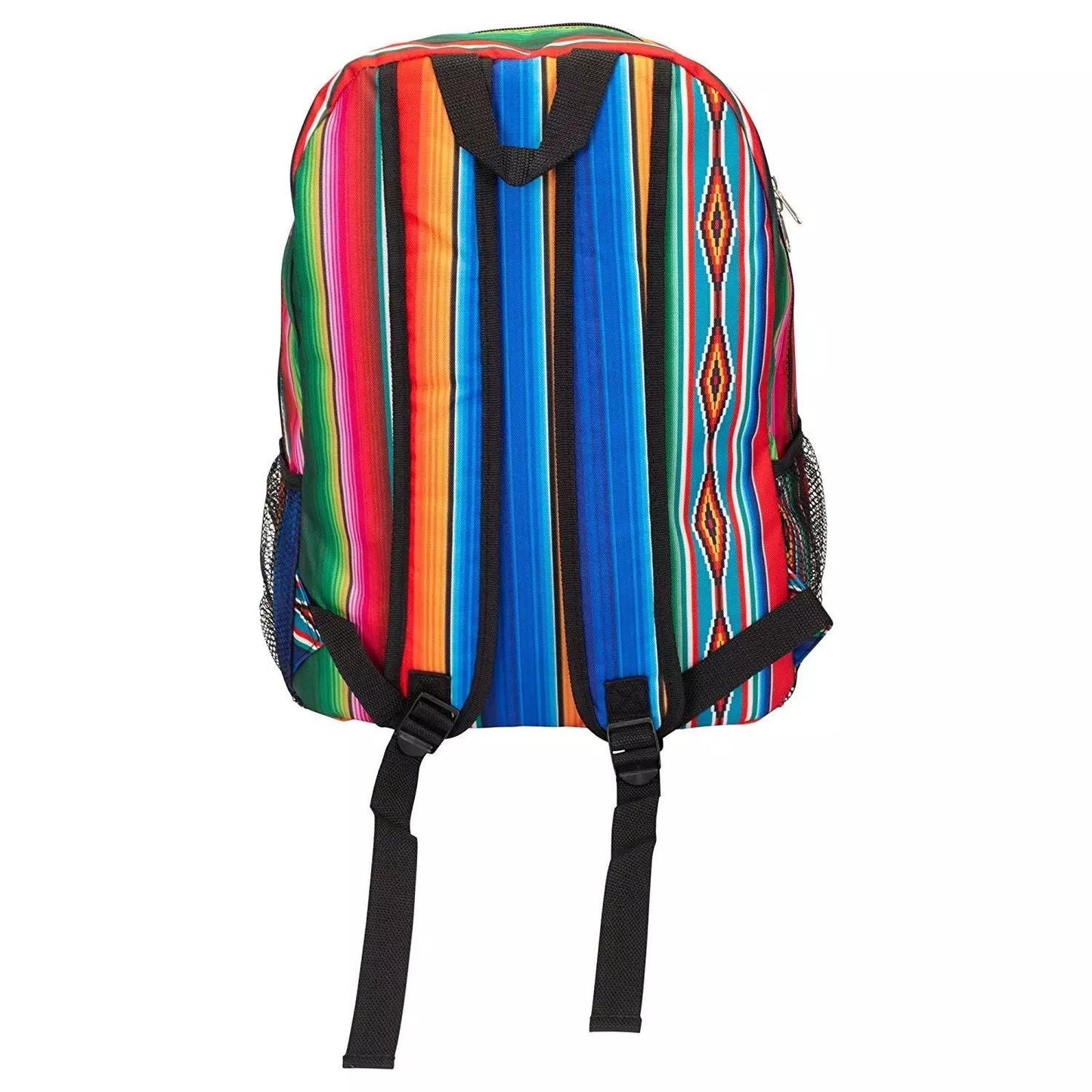 Southwest Serape Large Backpack School & Travel Adjustable Shoulder Strap Bag - Style For You